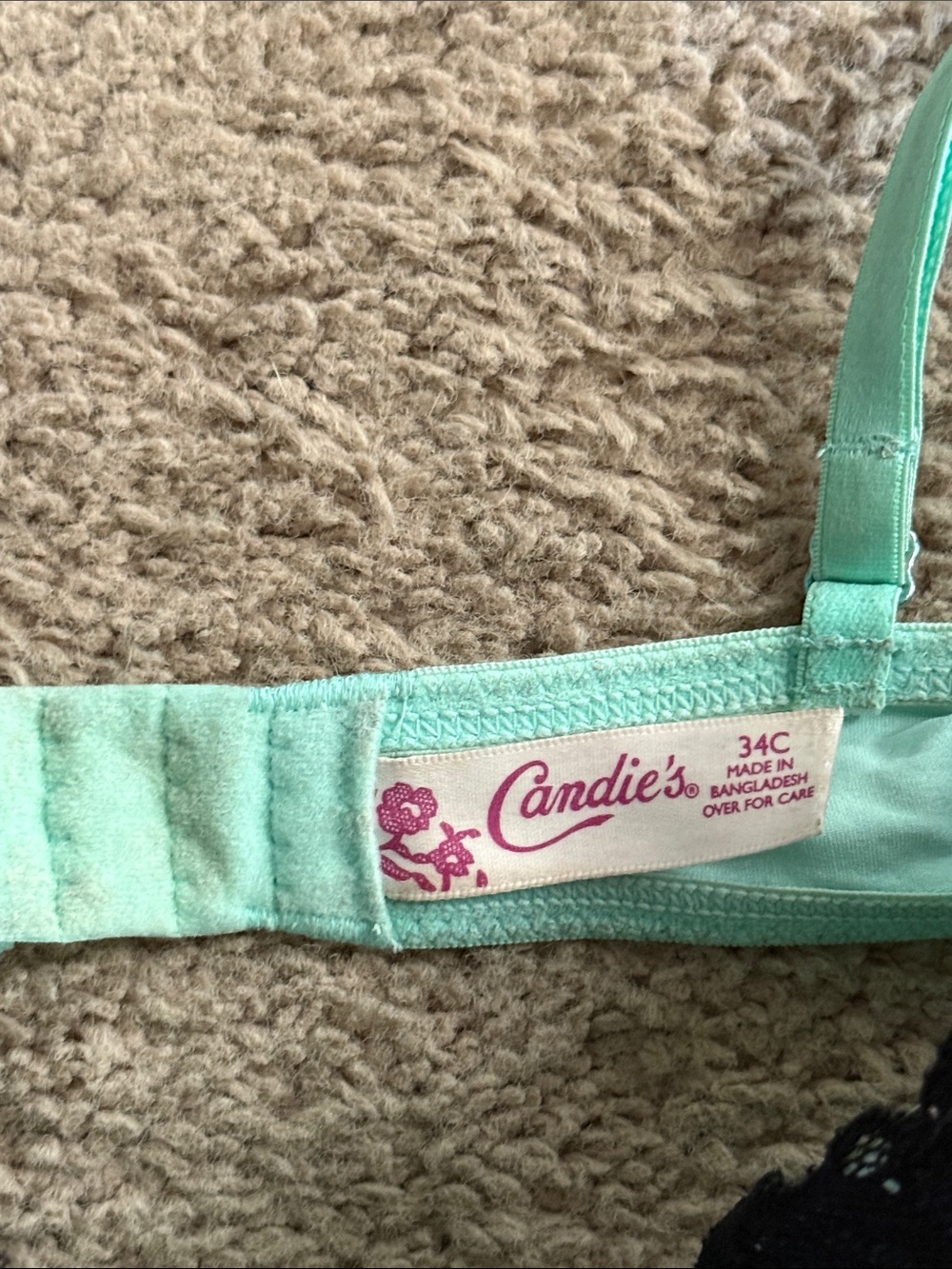 34C Women’s Padded Push-Up Bra - Mint, Nude, White, Magenta, Blue - Picture 6 of 6